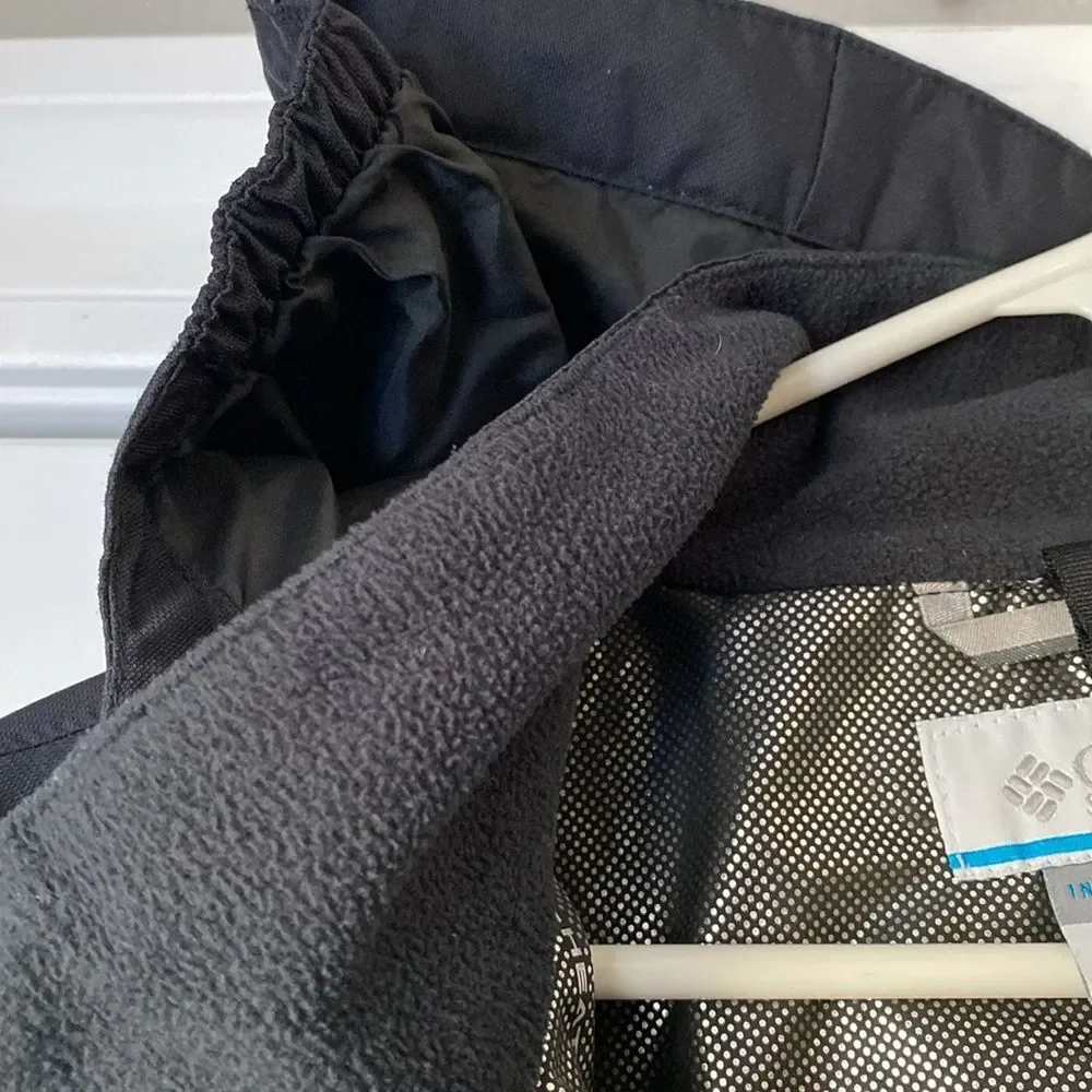 Columbia Black Camouflage Hooded Jacket Size XL (18/20)